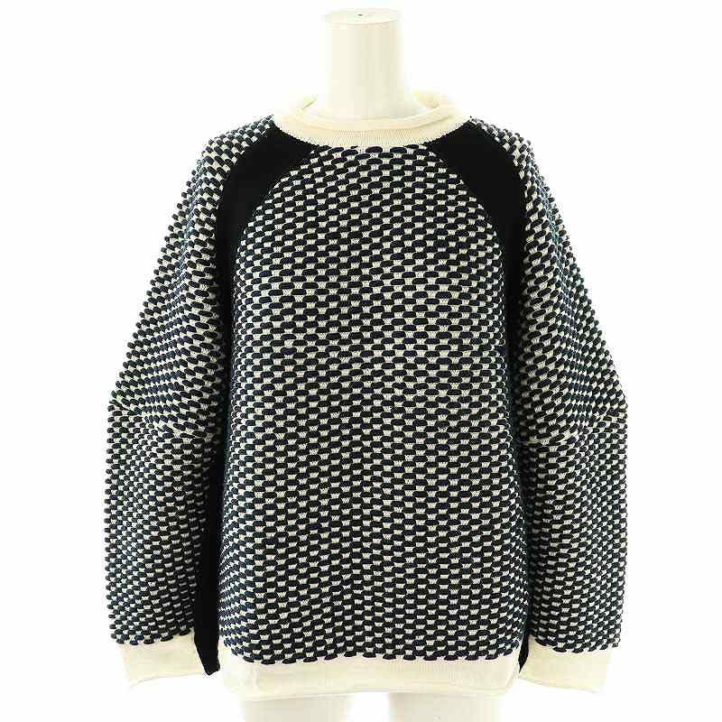 サカイラック sacai luck ジャガードポップコーンニット