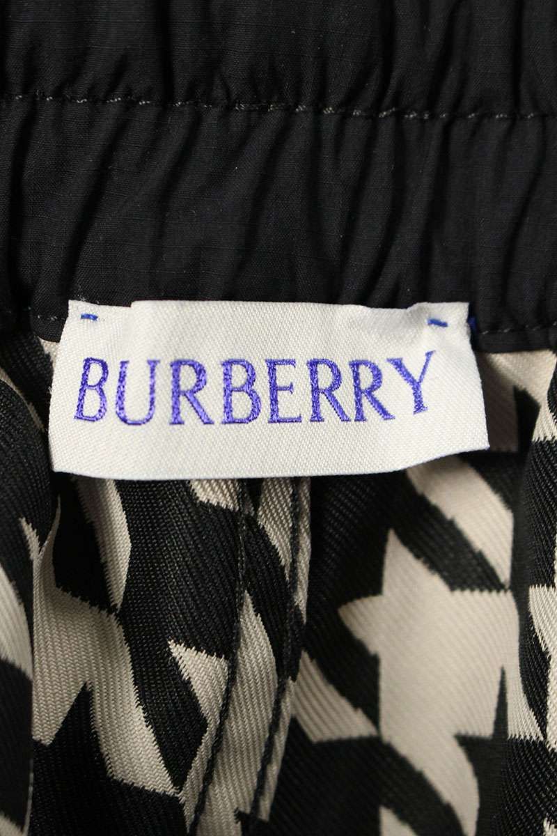 バーバリー サイズ:L 8082033 千鳥格子柄トラウザーロングパンツ 中古 BS55