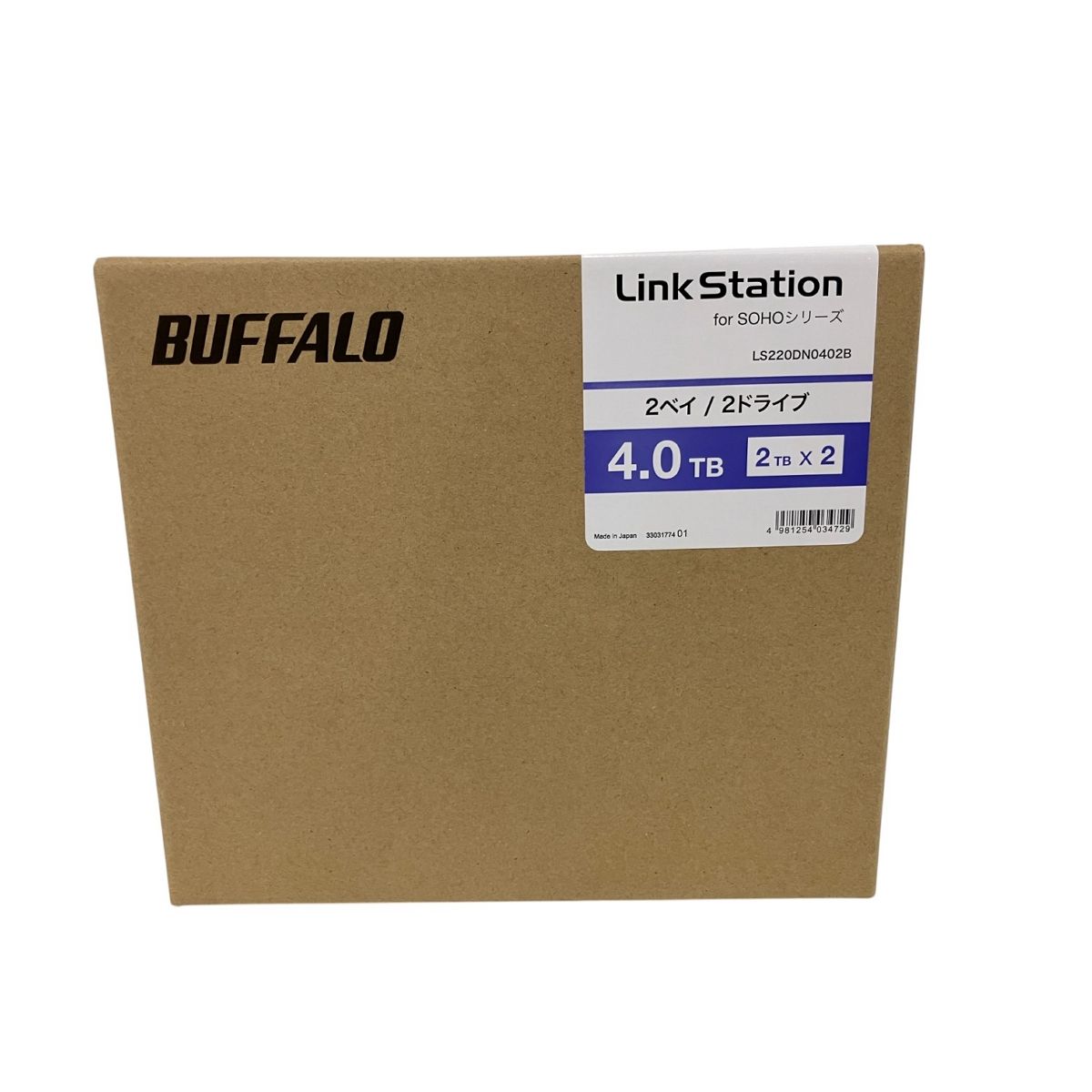 BUFFALO LS220DN0402B Link Station for SOHO シリーズ 4TB バッファロー B10024556
