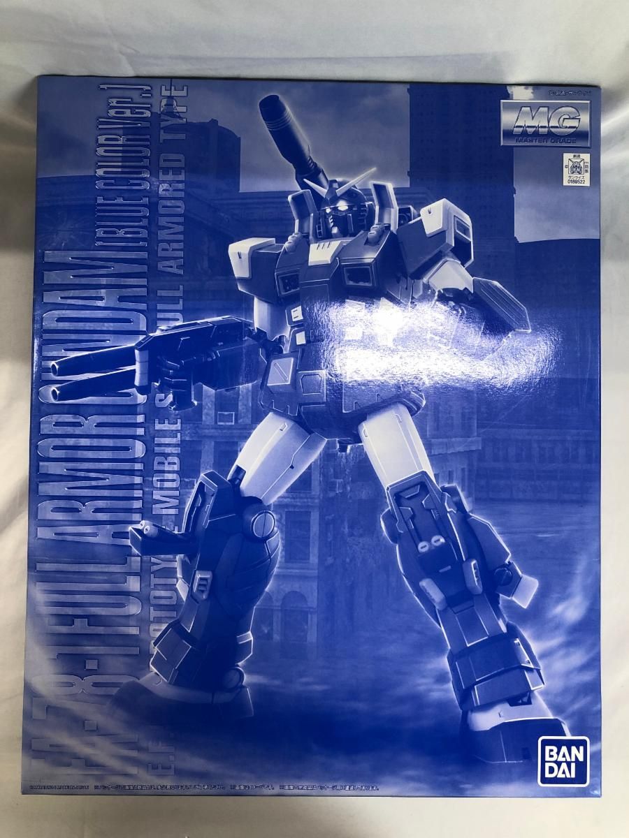 1 100 MG FA-78-1 フルアーマーガンダム ブルー 機動戦士ガンダムMSV バンダイ