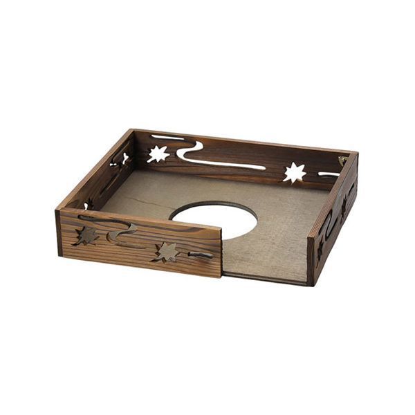 ヤマコー 用美 業務用 焼杉卓上コンロ木枠 yamaco21431