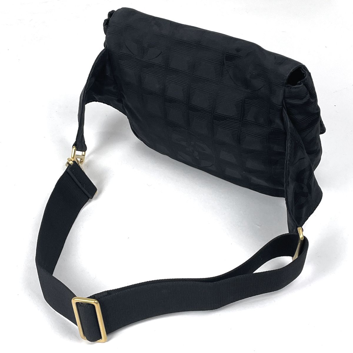 シャネル CHANEL ニュートラベルライン ウエストバッグ ココマーク