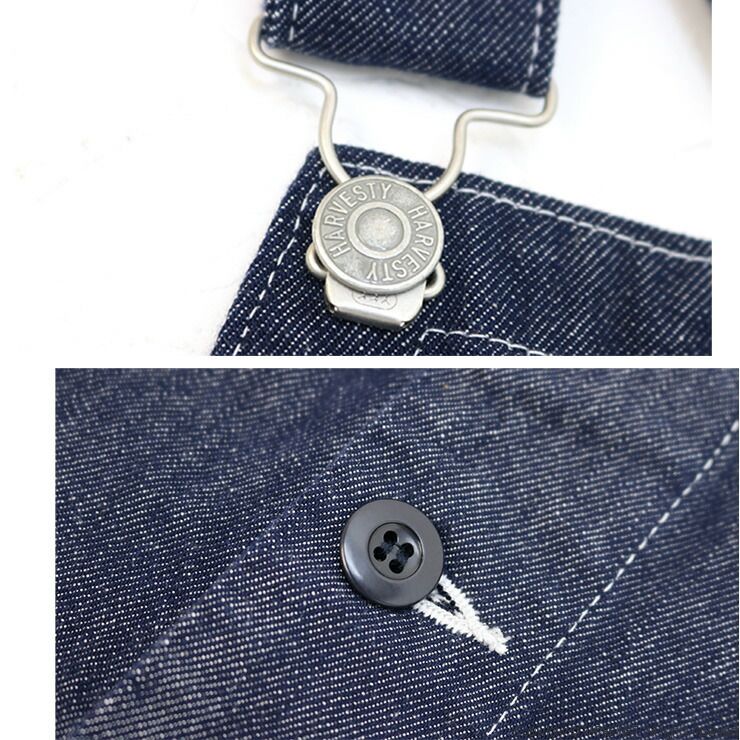 10ozノンフェイドデニムオーバーオール