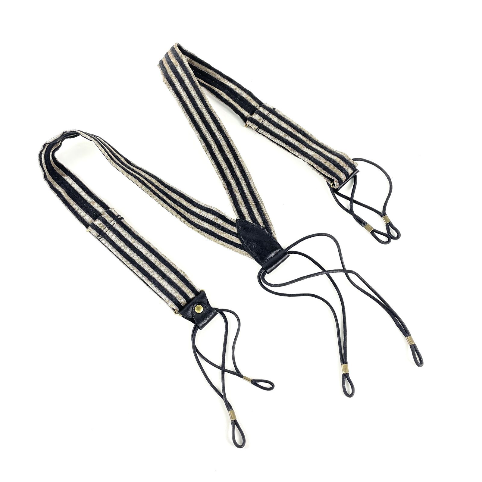 JELADO STURDY ジェラード スターディ TM 83635 THE 2 MONKEYS SUSPENDERS サスペンダー Fサイズ BLACK-BROWN