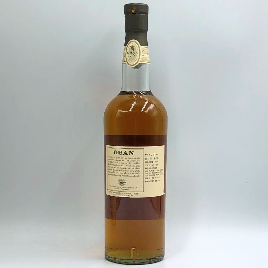 オーバン シングルモルト 14年 700ml 43% OBAN 【T1】 - メルカリ
