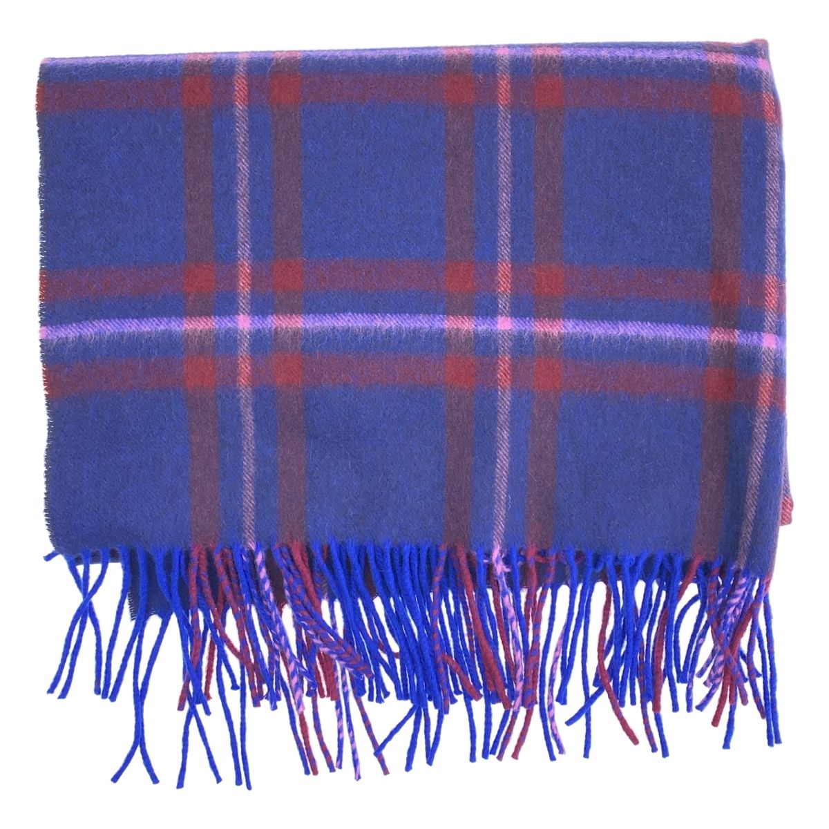 beautiful people × Johnstons 大判チェックストール