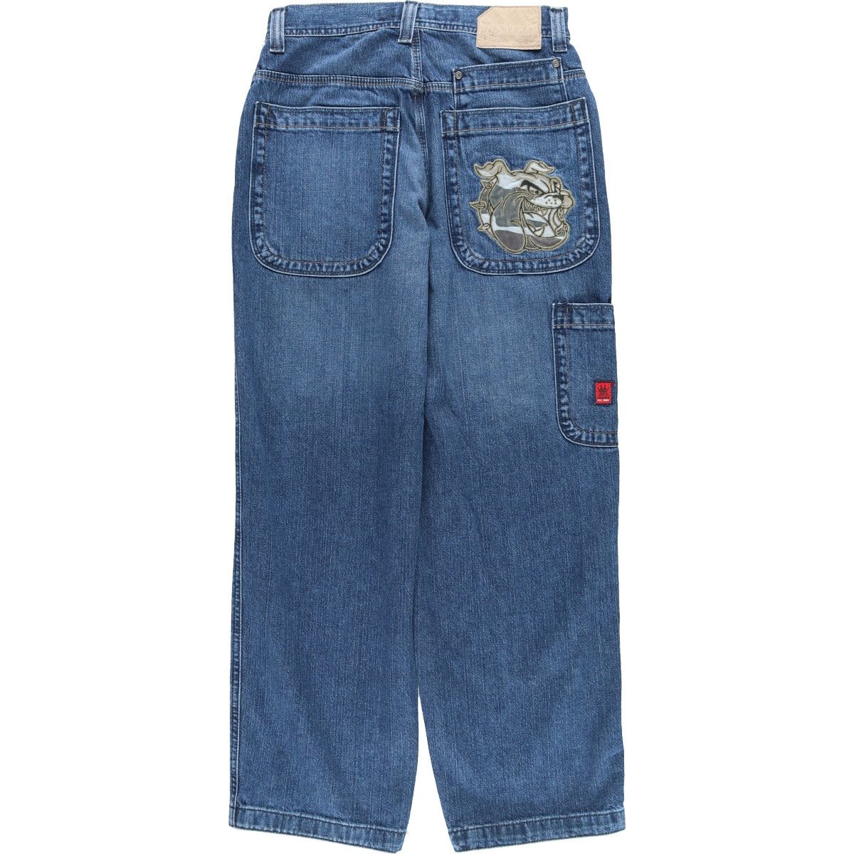 古着 00年代 JNCO JEANS デニムワイドパンツ メンズw30