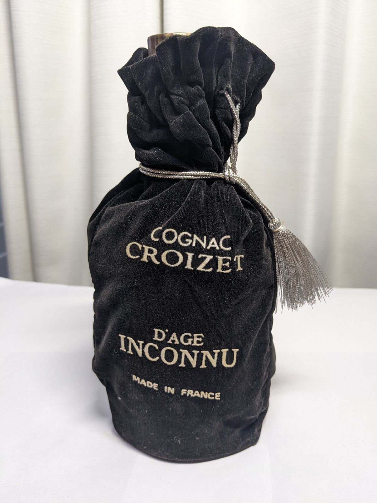 未開栓 クロアーゼ アージュ・アンコニュ コニャック ブランデー 古酒 古酒】 CROIZET age inconnu /クロアーゼ アージュ アンコニュ