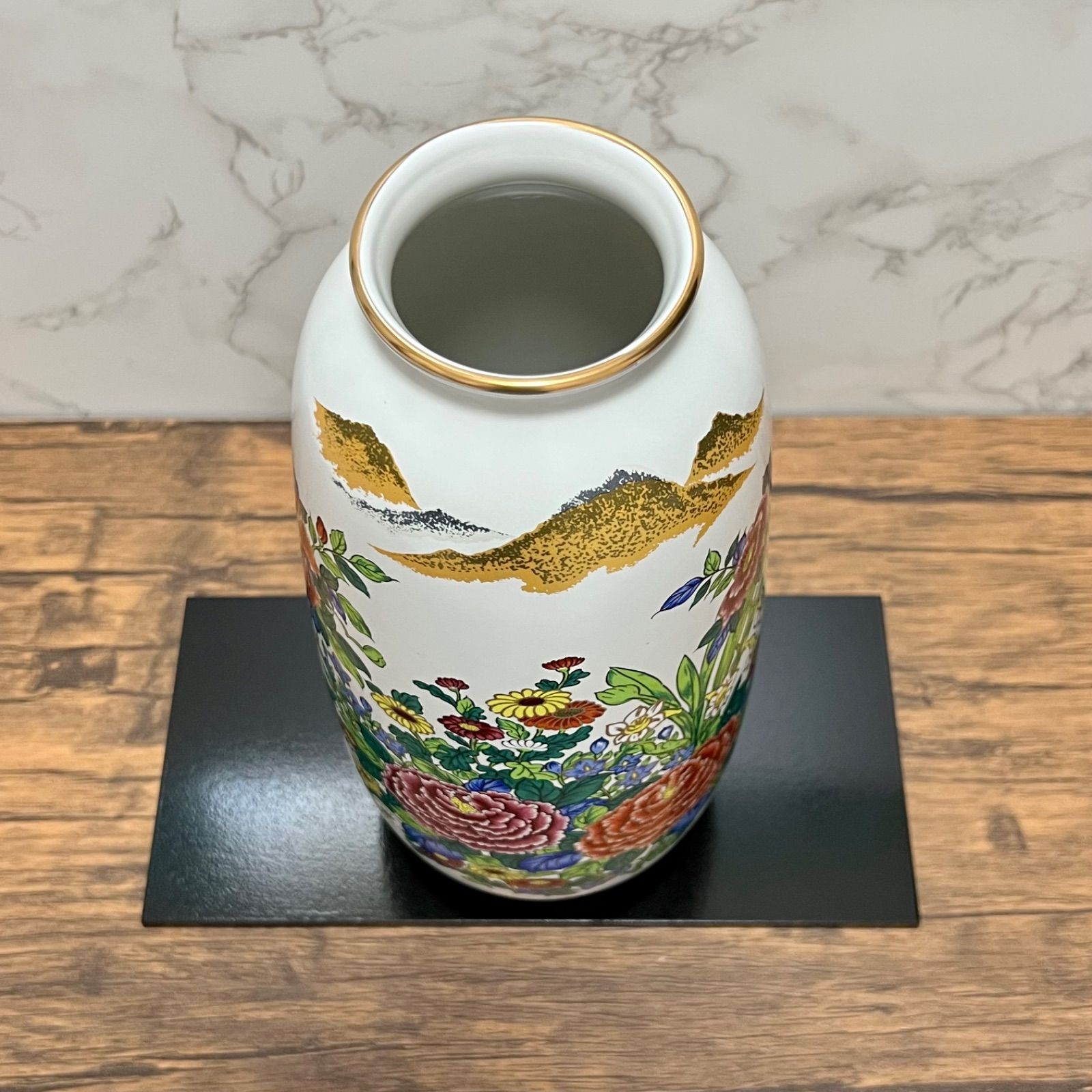 九谷焼 花瓶　 Kutani ware ㅤㅤㅤㅤㅤㅤㅤㅤㅤㅤㅤㅤㅤ ＼九谷焼の種類が増えました