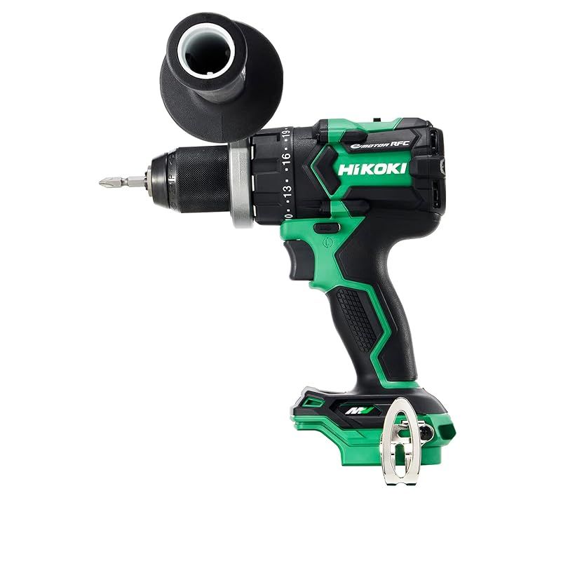 HiKOKI ハイコーキ 36Vドライバドリル 最大トルク155N ｍ 木材最大118mm穴あけ 回転数カスタマイズ機能付き 蓄電池 充電器 ケース別売り DS36DC NN 0