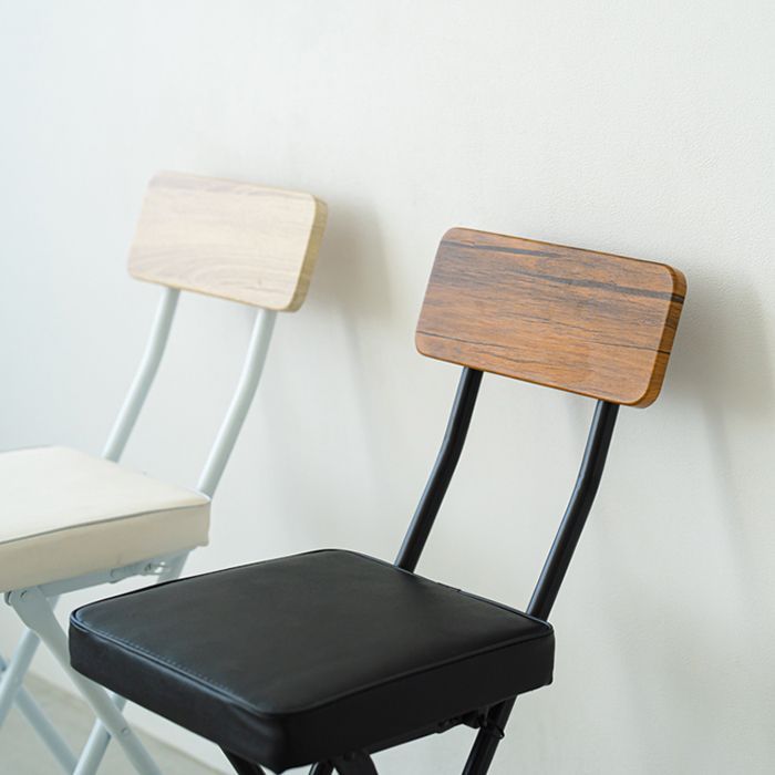 永井興産 ines アイネス ハニーチェア NK-011 ホワイト 折りたたみ