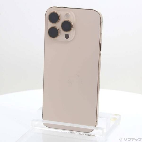 〔 品〕 iPhone16 Pro Max 256GB デザートチタニウム 3N530J A SIMフリー 258
