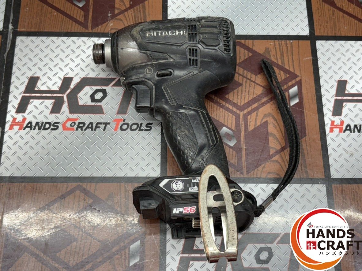 〇ハイコーキ HiKOKI 日立工機 WH36DA コードレスインパクトドライバ バッテリ×1 充電器付き ハンズクラフト佐賀
