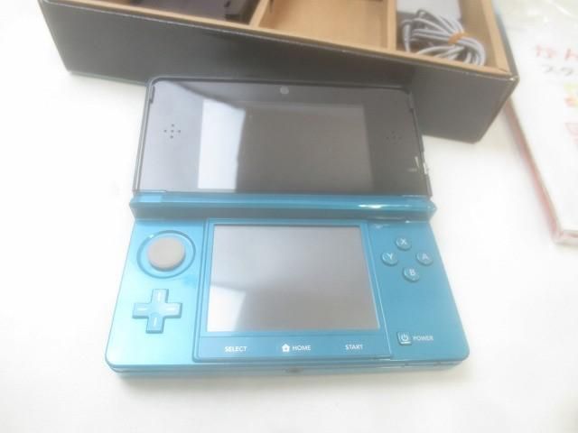 ニンテンドー3DS アクアブルー　箱付き | ニンテンドー3DS アクアブルーメーカー生産終了 | ゲーム