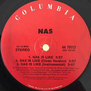 米12” Nas Nas Is Like / Dr. Knockboots 4479113 Columbia 未開封 /00250 米12” Nas Nas Is Like / Dr. Knockboots 4479113 Columbia