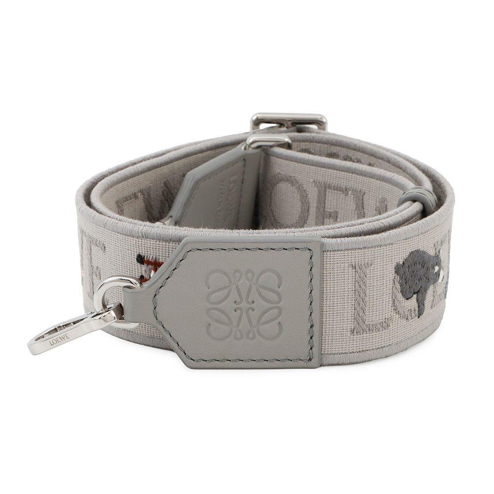 ロエベ ショルダーストラップ アナグラム スナ・フジタコラボ アニマル