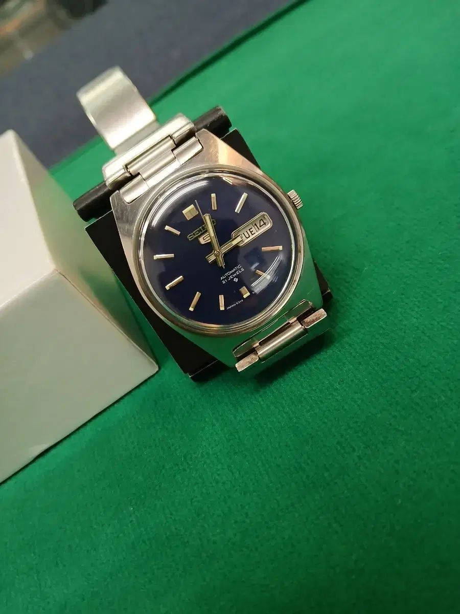 た*ん様 SEIKO 腕時計 青文字盤　ビンテージ　アンティーク　ミリタリー時計 ヴィンテージ SEIKO(セイコー) 自動 青文字盤 ミリタリータイプ