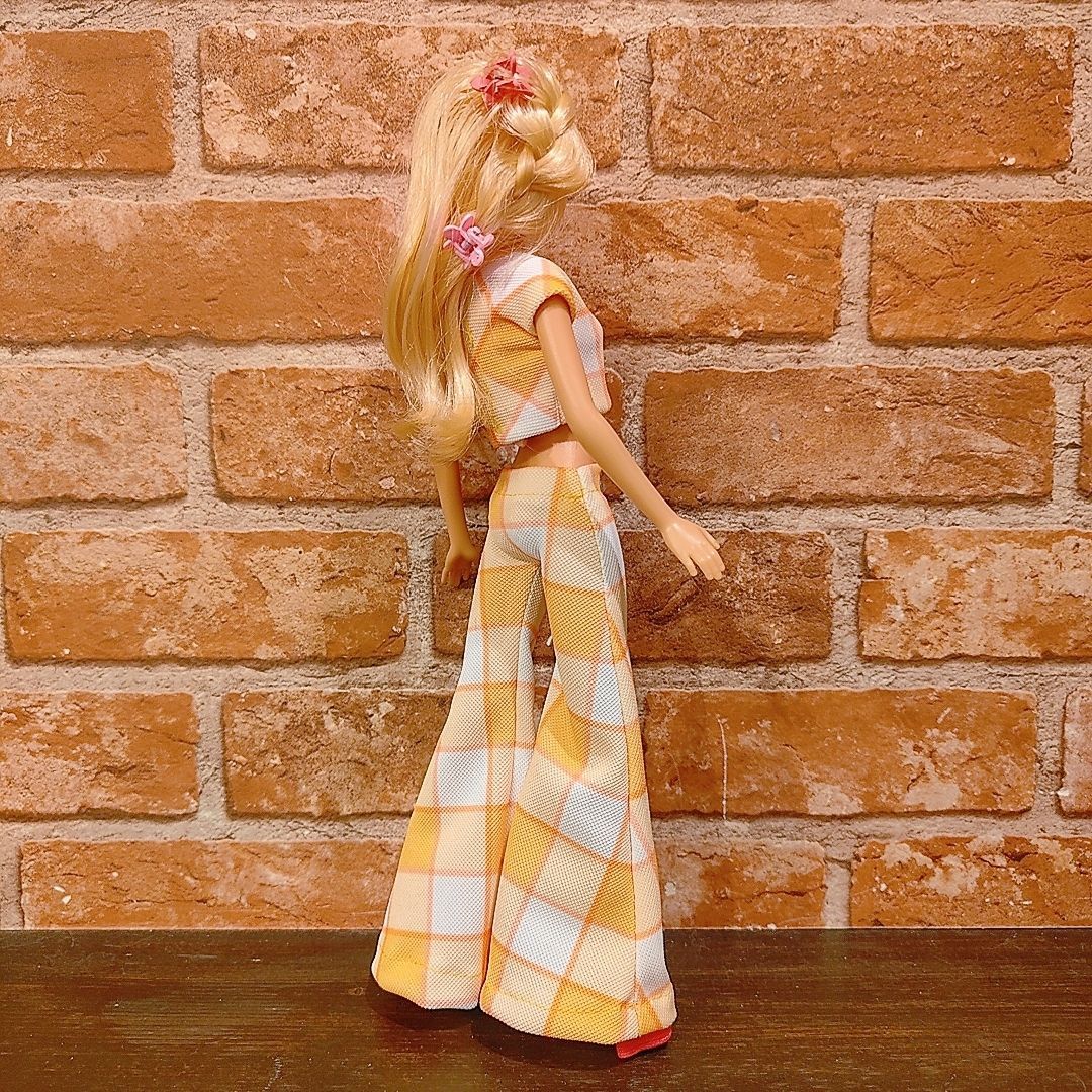 1/6ドール服✾70'sレトロポップ✾レトロ柄セットアップ✾Tシャツ