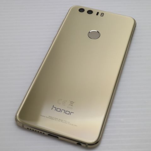 超美品 SIMフリー HUAWEI honor 8 ゴールド 即日発送 スマホ HUAWEI