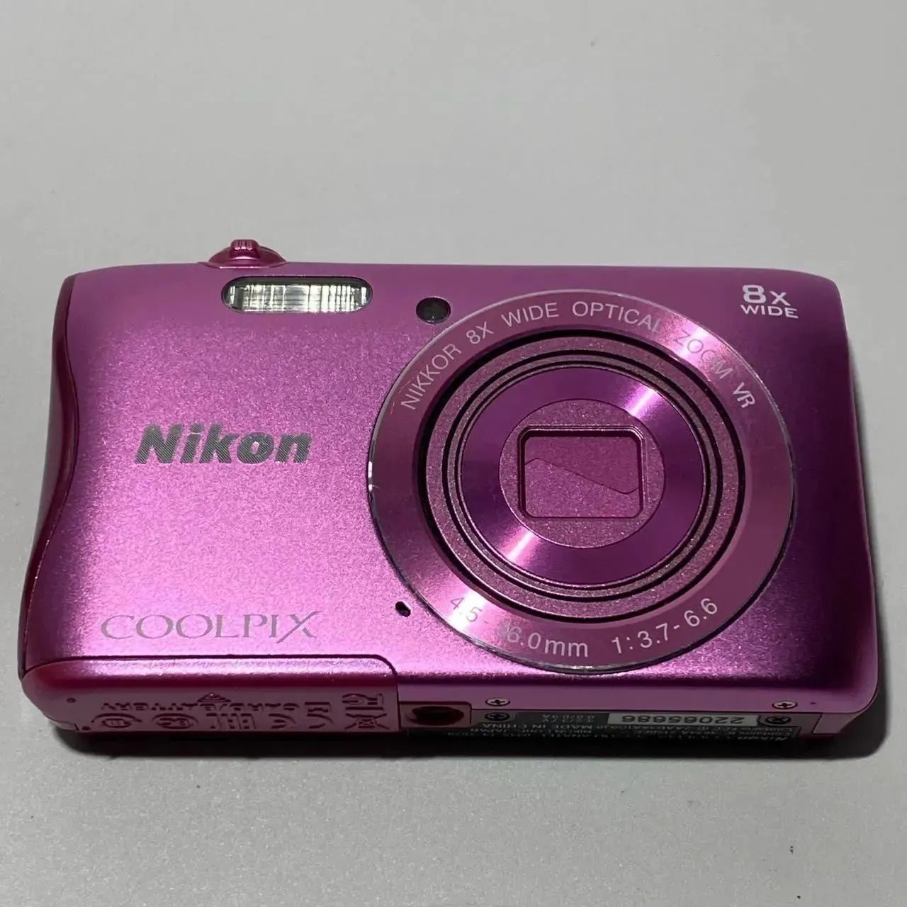 美品Nikon COOLPIX S3700 ピンク動作確認済み 美品Nikon COOLPIX S3700 ピンク動作確認済み NIKON COOLPIX