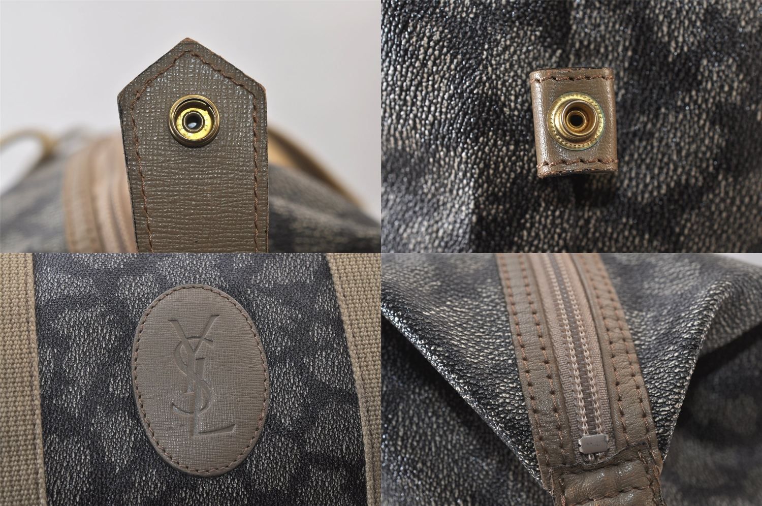 極美品 イヴサンローラン 旅行カバン カサンドラ YSLロゴ YVES SAINT LAURENT イヴ・サンローラン 旅行バッグ 極美品 イヴサン