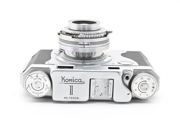 KONICA IIB Hexar 50mm f/2.8 レンジファインダーカメラ KONICA IIB Hexar 50mm f/2.8 レンジファインダーカメラ ☆実用美品