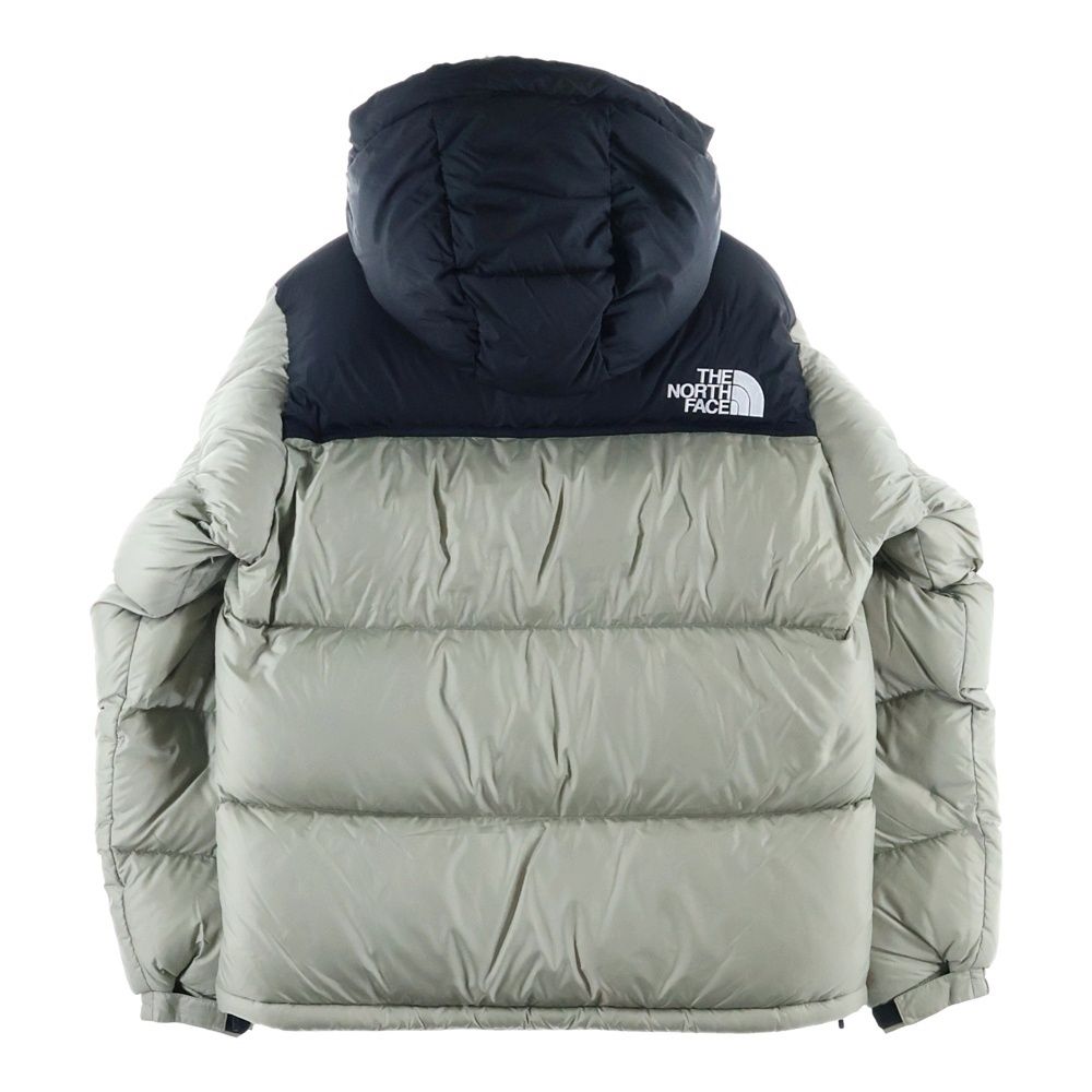 THE NORTH FACE ザノースフェイス 24AW Nuptse Hoodie ND92331 ヌプシ フーデット ジップアップ ダウンジャケット グレー ブラック