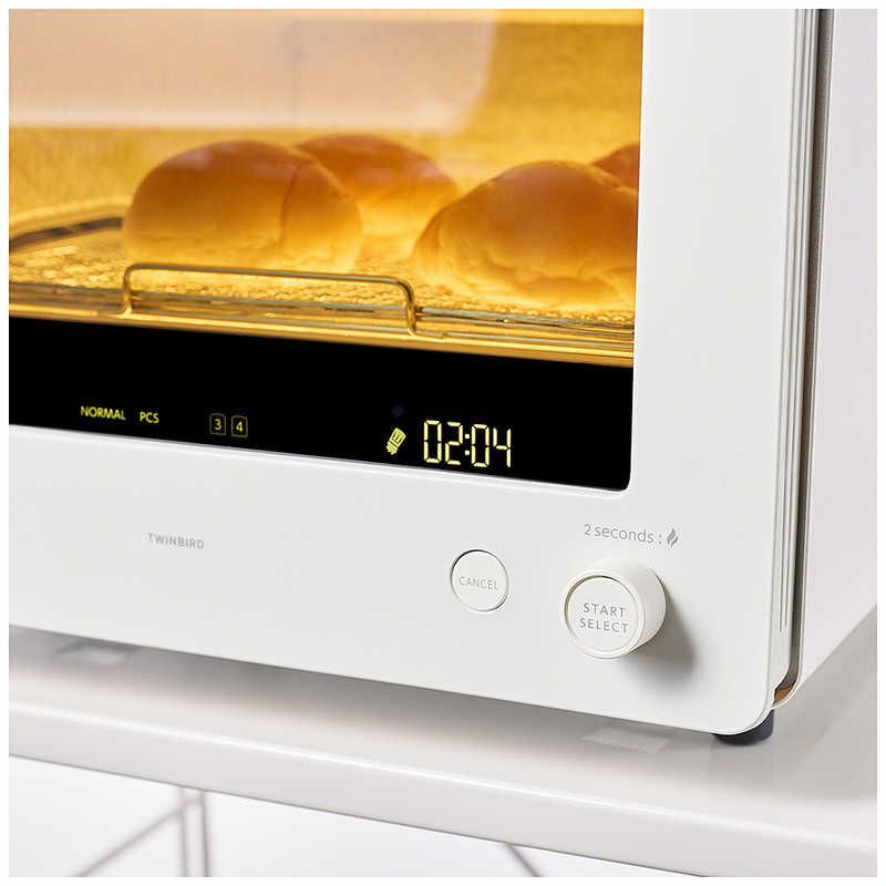 未開梱 ツインバード TWINBIRD 匠ブランジェトースターPLUS ホワイト TS-D487W WWW_KANDAIZUMI_COM
