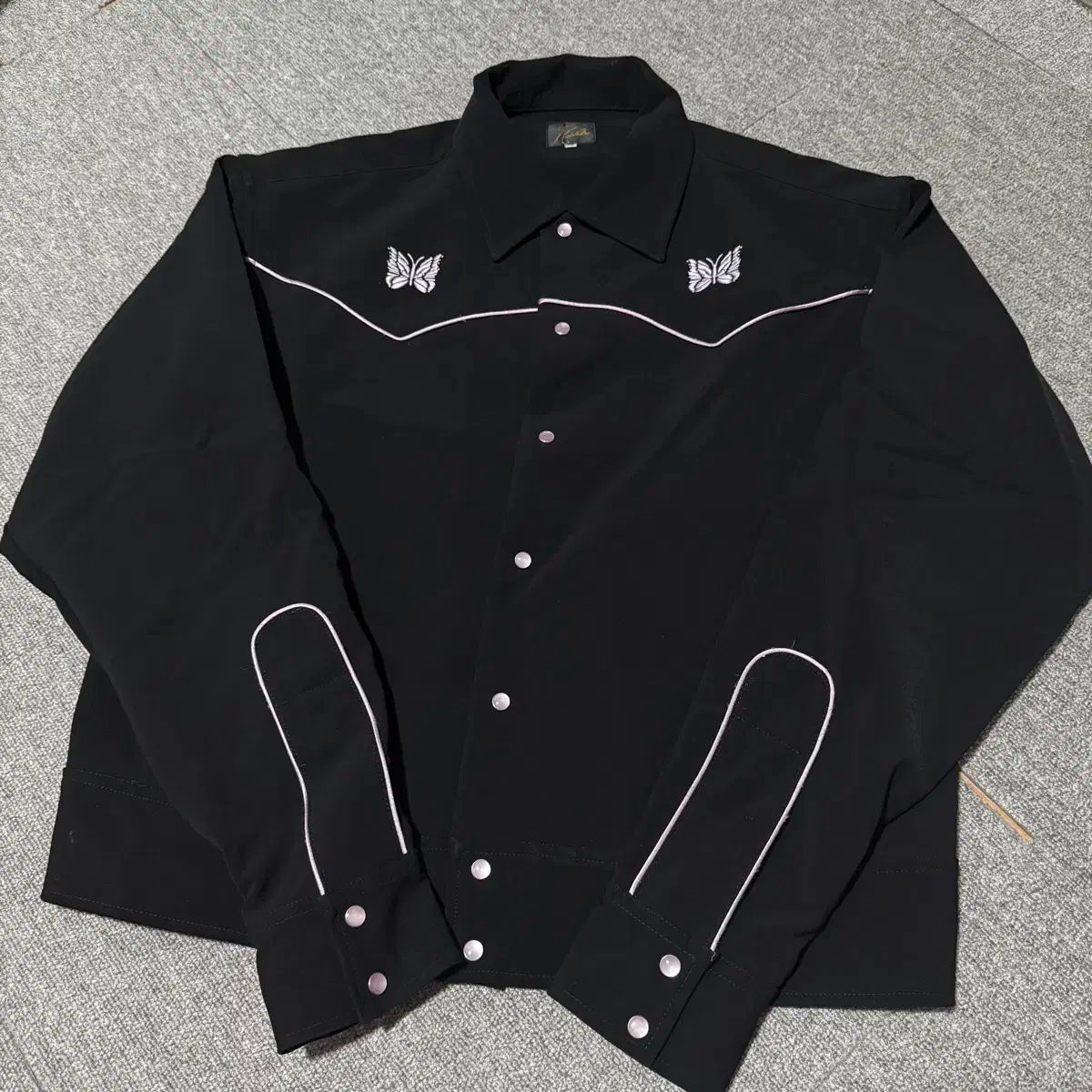 正規品　needles カウボーイジャケット　m 中古・古着通販】Needles (ニードルズ) パイピングカウボーイ