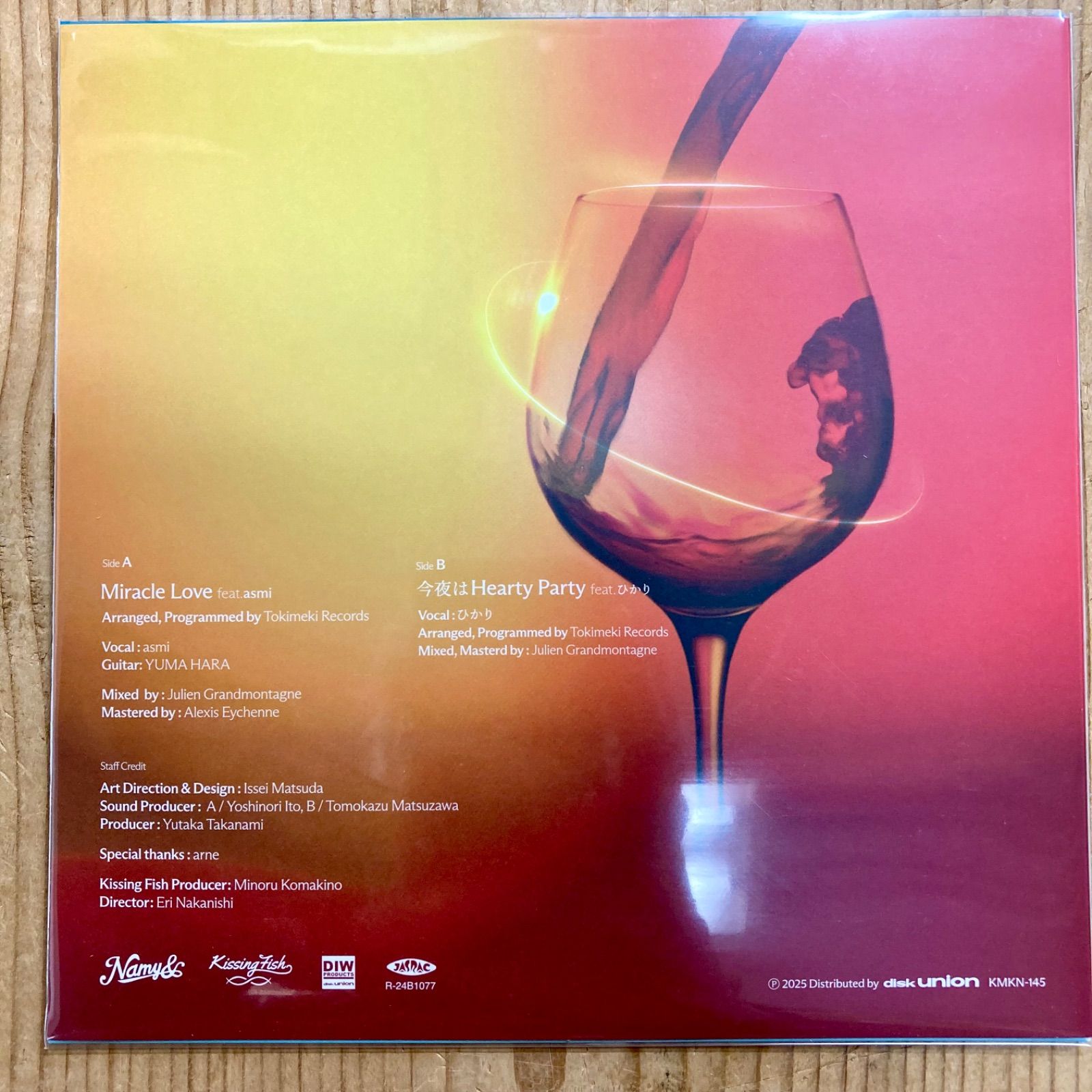 新品】Tokimeki Records - Miracle Love (feat.asmi) / 今夜は