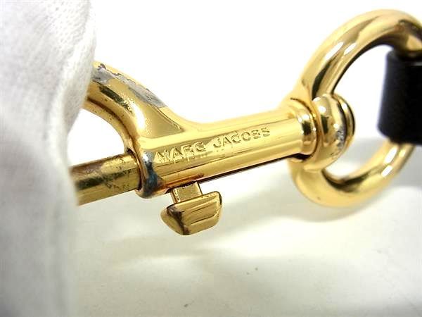 ■美品■ MARC JACOBS マークジェイコブス キャンバス バッグ用 ショルダーストラップ ブラック系×ブルー系×レッド系 FC9958 □美品□ MARC JACOBS マークジェイコブス キャンバス バッグ用