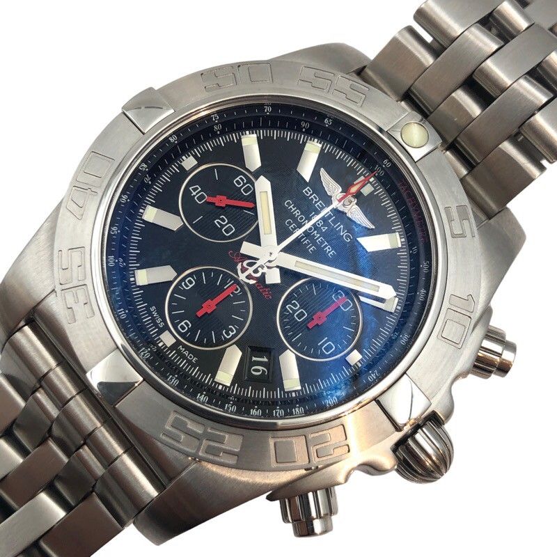 ブライトリング BREITLING クロノマット B01 44ｍｍ 世界 2000本 AB0111 ブラック ステンレススチール 自動巻き メンズ 腕時計