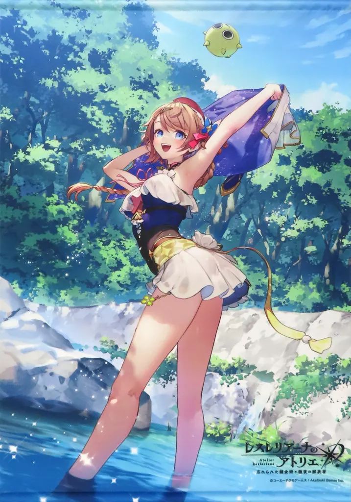 メルルのアトリエ　販促用非売品タペストリー　ソフマップ購入くじ景品　レスレリ メルルのアトリエ販促用非売品タペストリーソフマップ購入くじ景品レスレリ