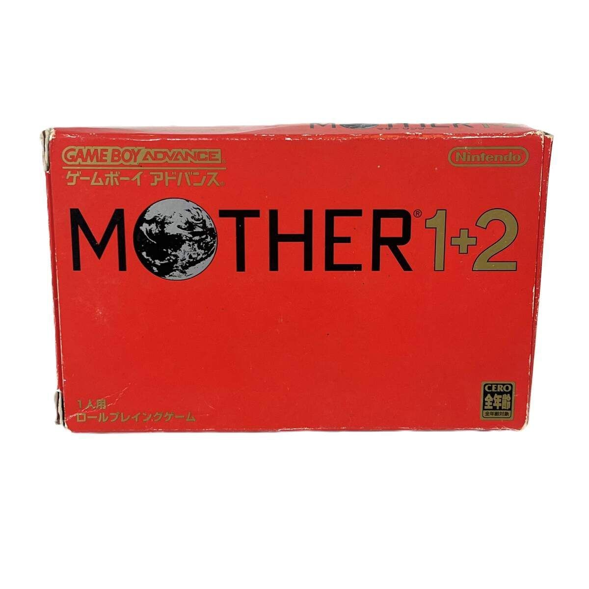 MOTHER1+2 ゲームボーイアドバンス GBA ゲームボーイアドバンスソフト MOTHER1+2 マザー 中古品