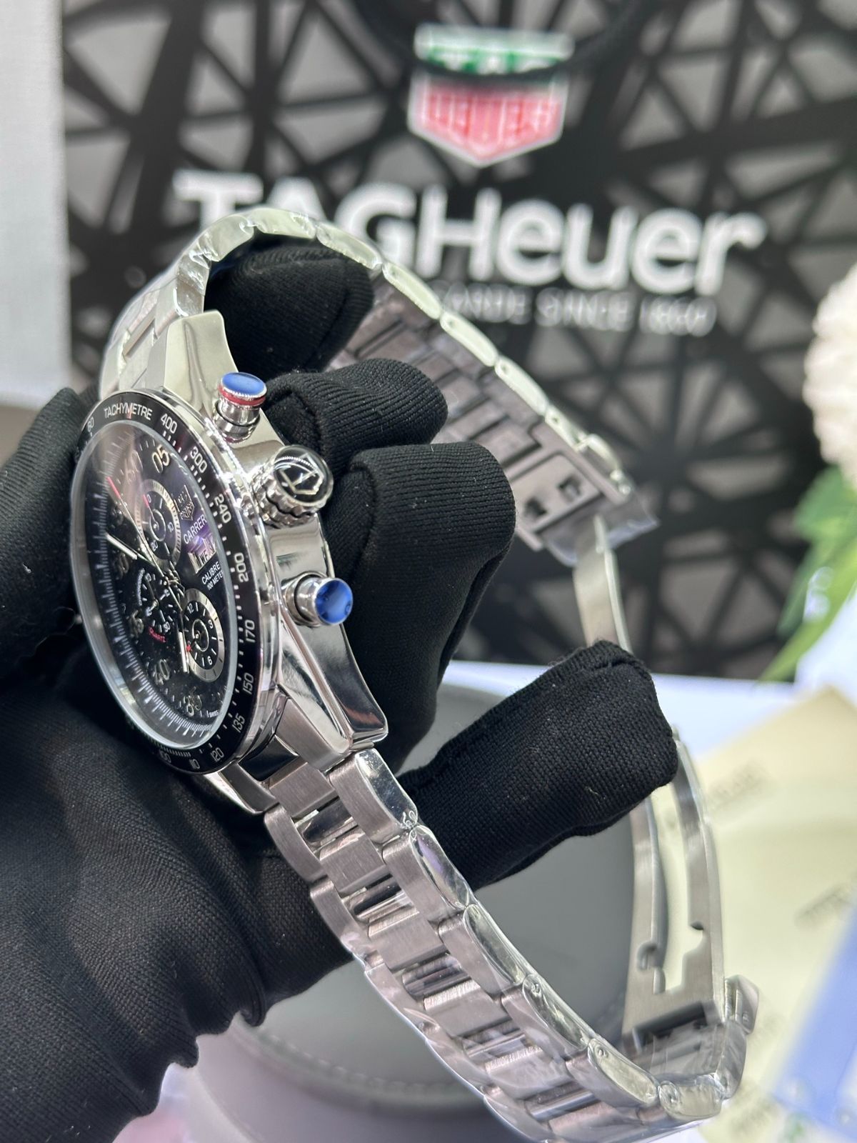 TAG Heuer メンズ 時計 TAG HEUER タグホイヤー メンズ腕時計｜クオーツ×クロノグラフ