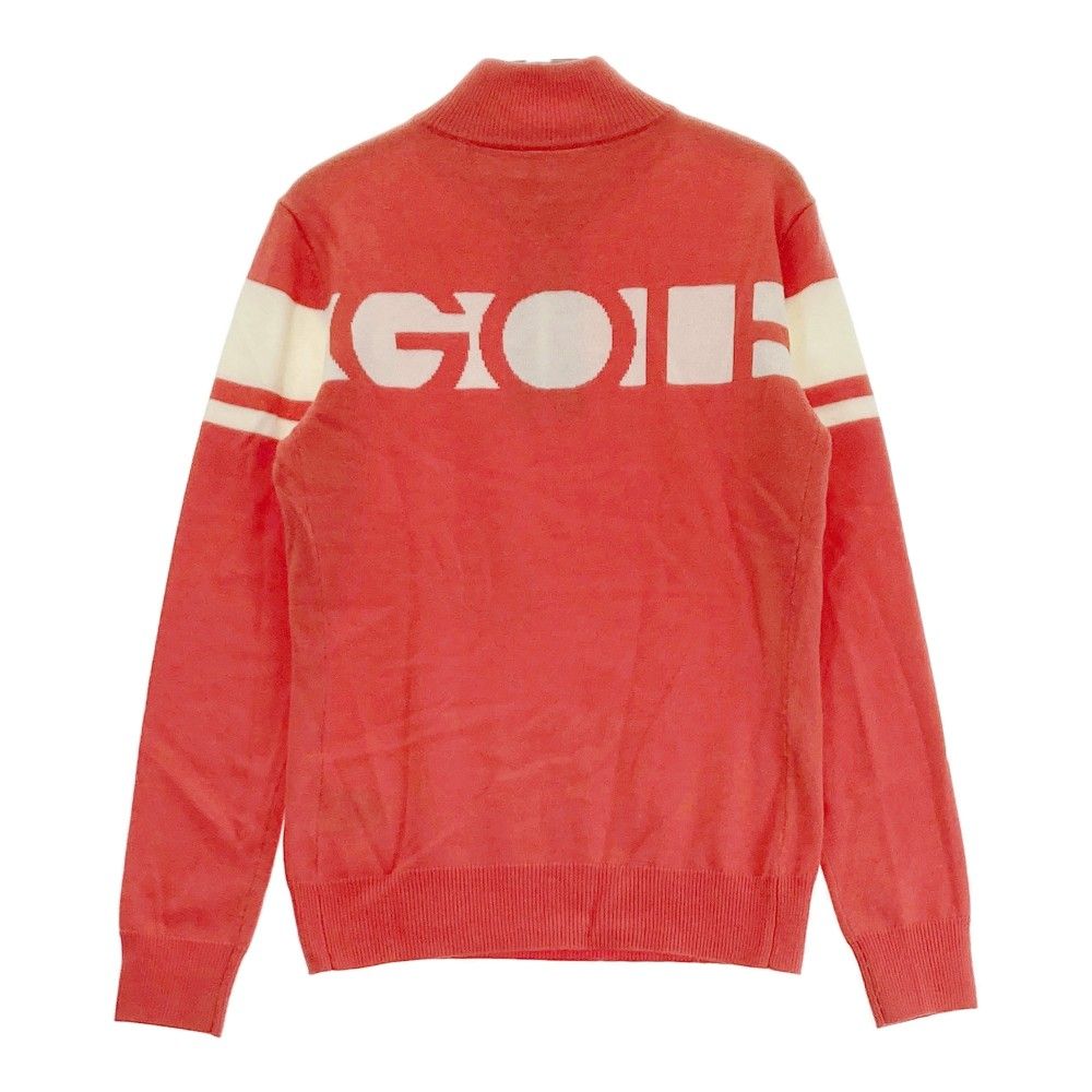サイズ：S DESCENTE GOLF デサントゴルフ ; ハーフジップ ウール混