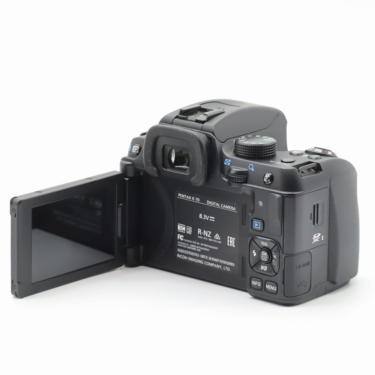 ショット数2,411】PENTAX K-70 APS-C デジタル一眼レフ 高感度 2424万