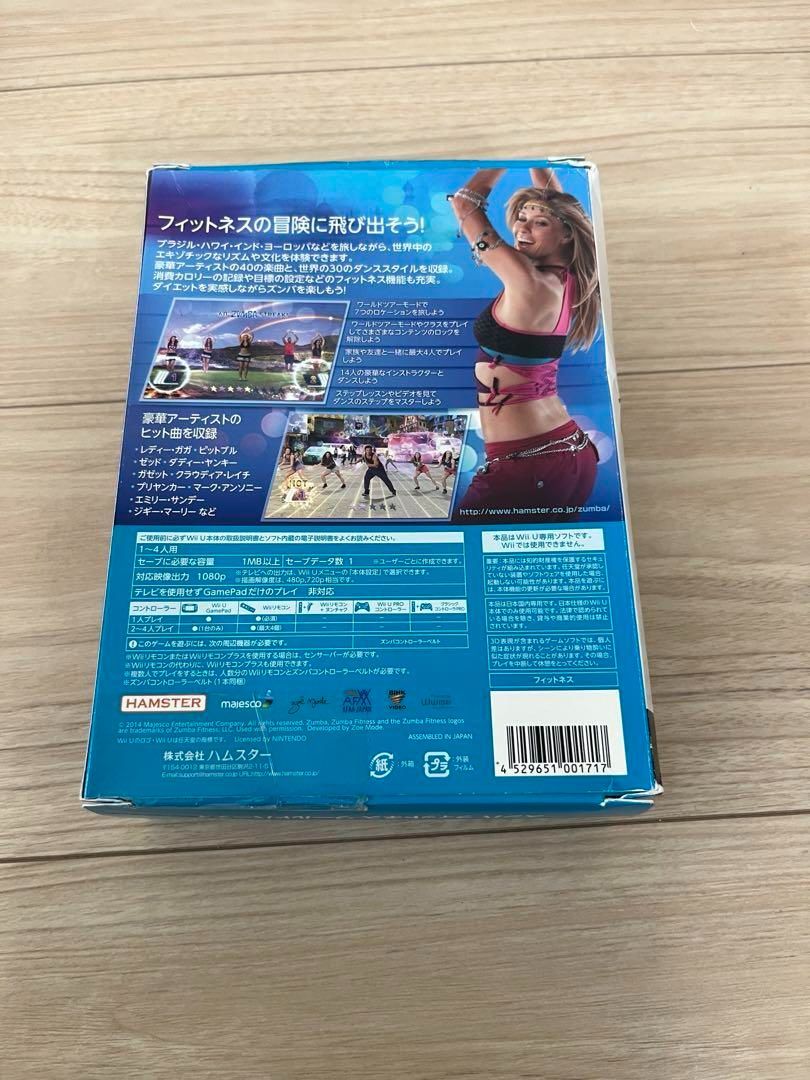 【激レア】　ズンバ フィットネス ワールドパーティ　ベルト同梱版　wiiu 激レア】 ズンバ フィットネス ワールドパーティ ベルト同梱版