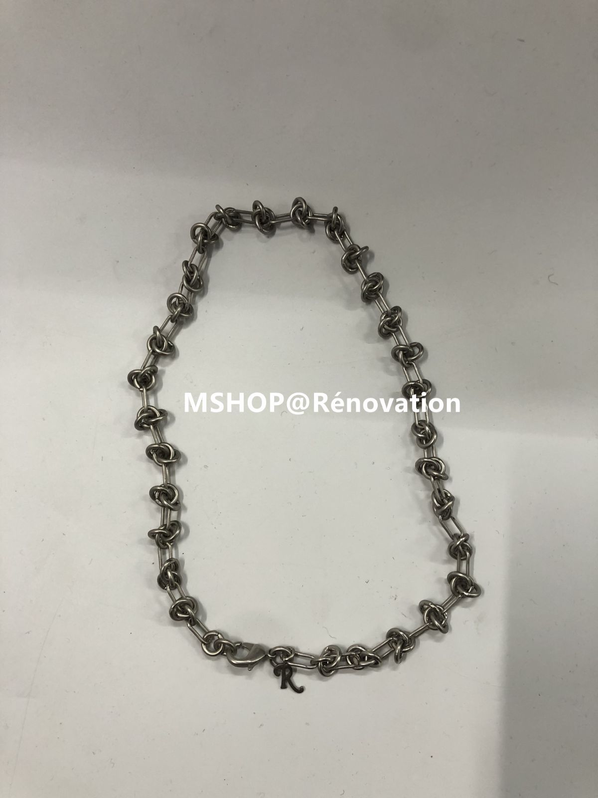 ラフシモンズ ネックレス ラフシモンズ シンボルR ゴールド ネックレス