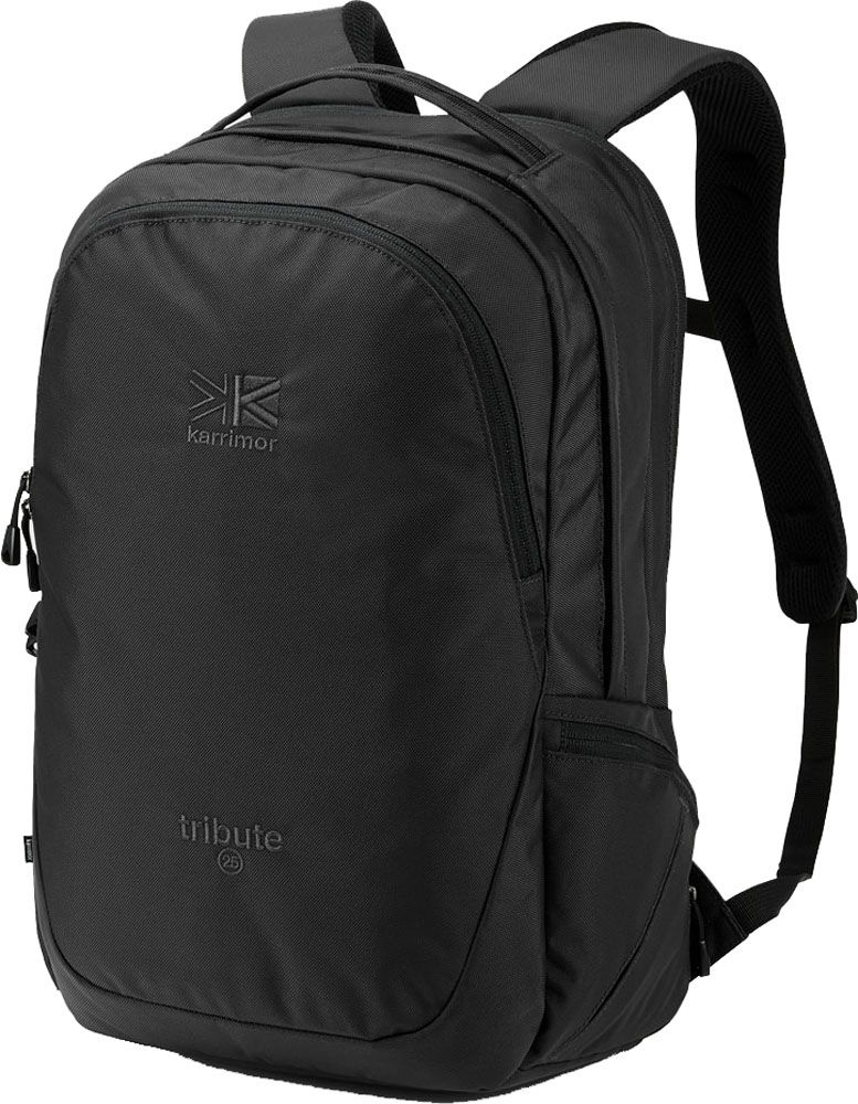 カリマー KARRIMOR アウトドア トリビュート 25 tribute 25 デイパック バックパック リュック 25L PC収納 ビジネス 出張 通勤 通学 旅行 トラベル 鞄 かばん バッグ メンズ レディース 501025 9000 BLACK