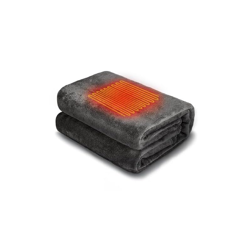 新品 電気毛布 3段階温度調節 自動オフ タイマー付き UBS給電式 速暖