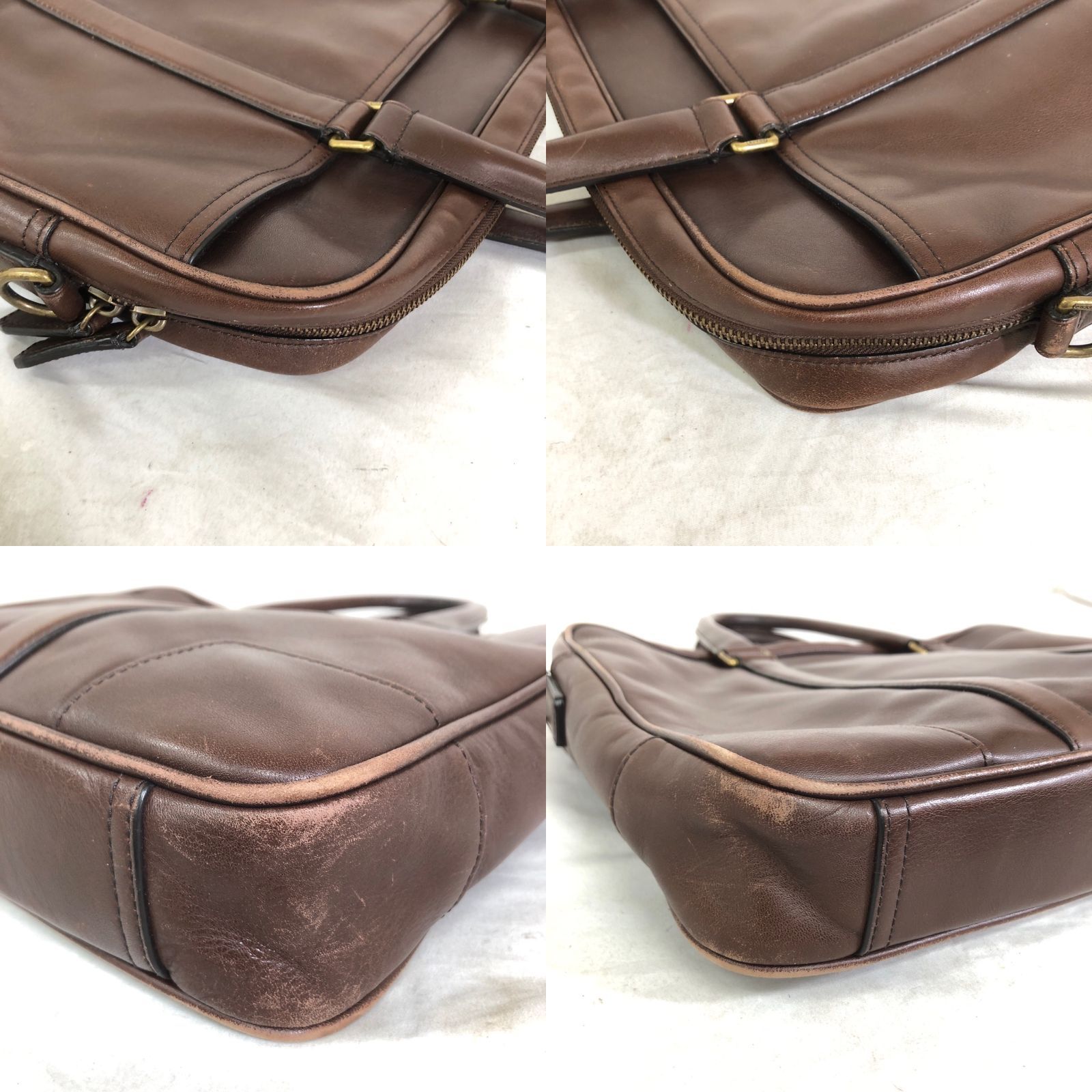 COACH コーチ ブリーフケース レザー 2WAY 70901 バッグ ショルダー 