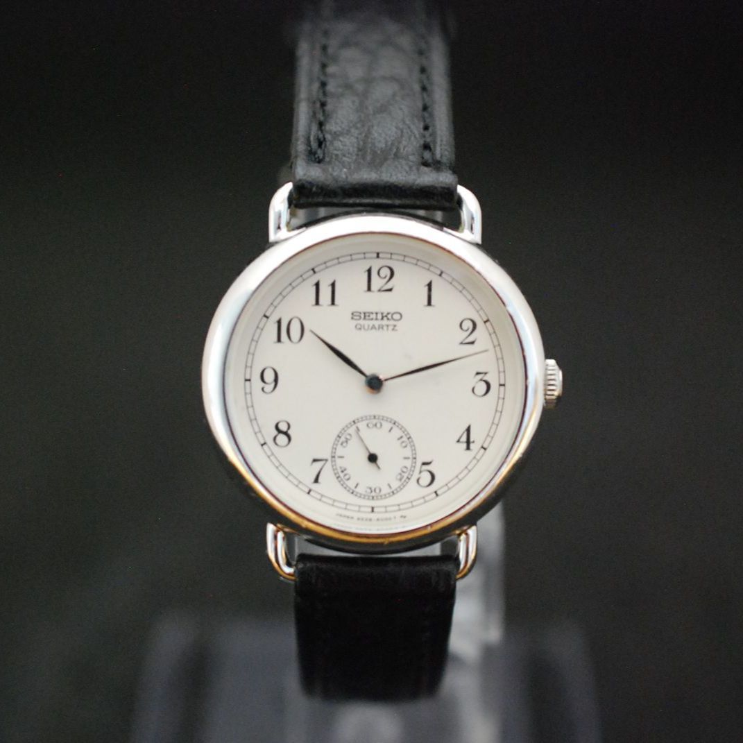 231 新品電池交換 稼働】vintage SEIKO セイコー 2G28-6000 SS