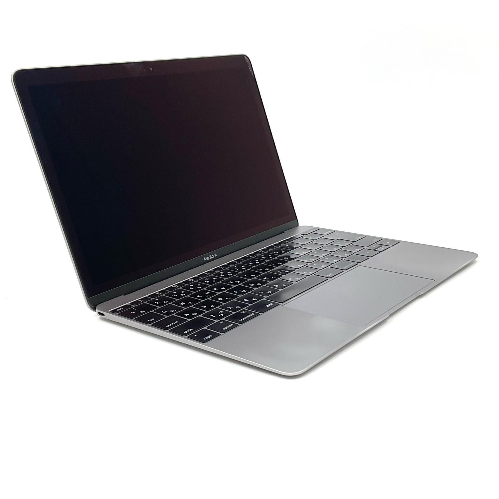Apple MacBook 12インチ 2015 1.1 GHz デュアルコア Intel Core M 8GB SSD 256GB スペースグレイ 動作 済 全額返金保証 最速発送