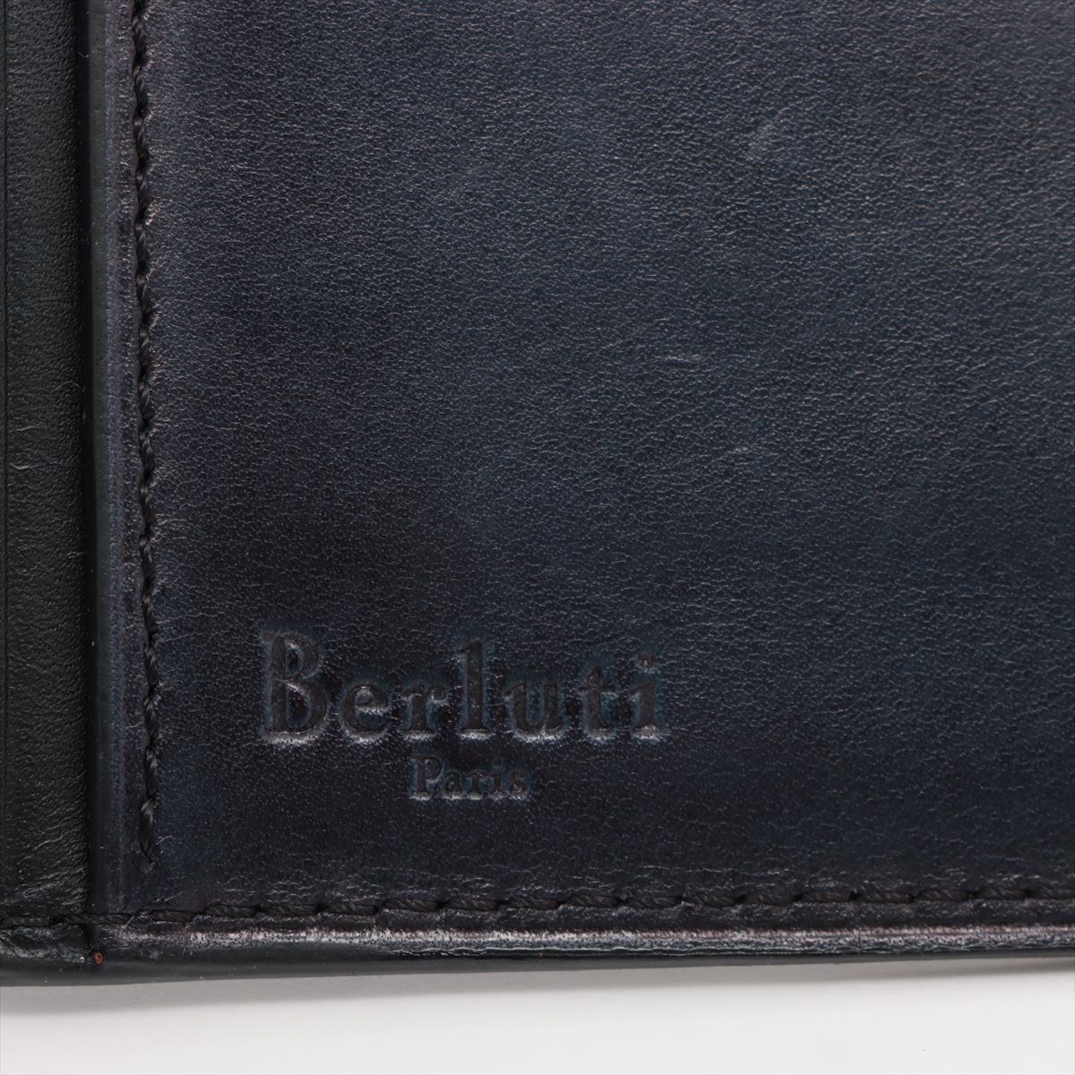 美品 BERLUTI ベルルッティ 長財布 カリグラフィ 二つ折り レザー 美品
