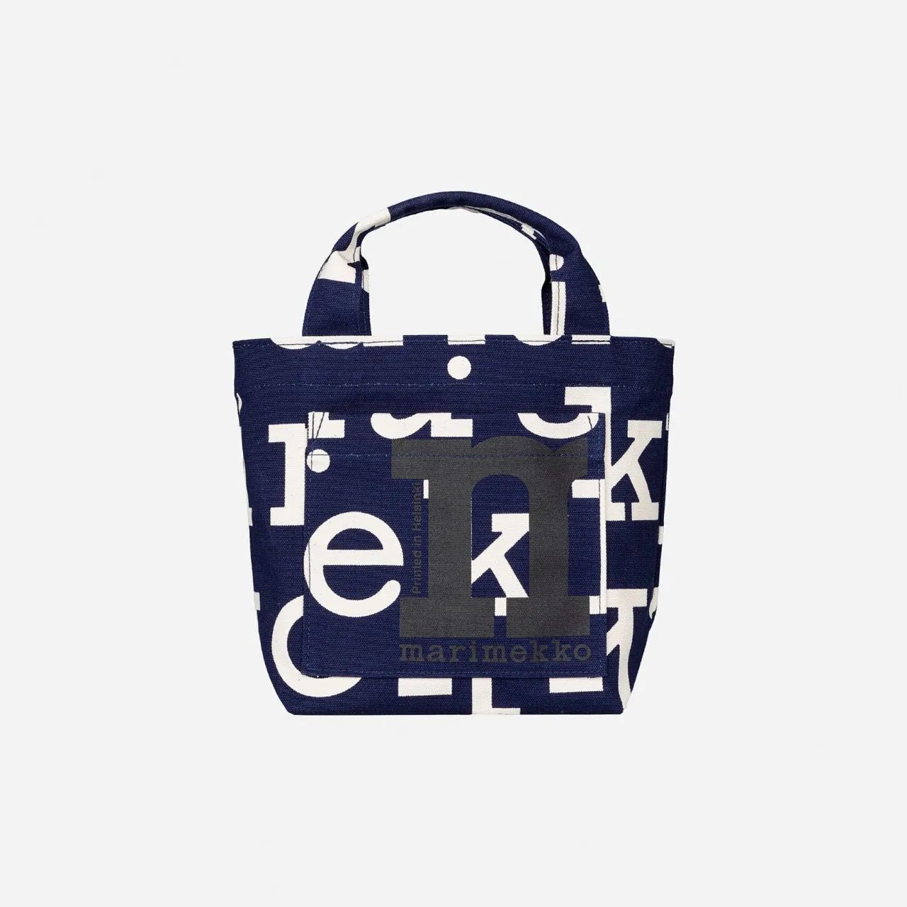 国内正規品 新品 マリメッコ 日本限定 Mono Mini Tote Logo トート 