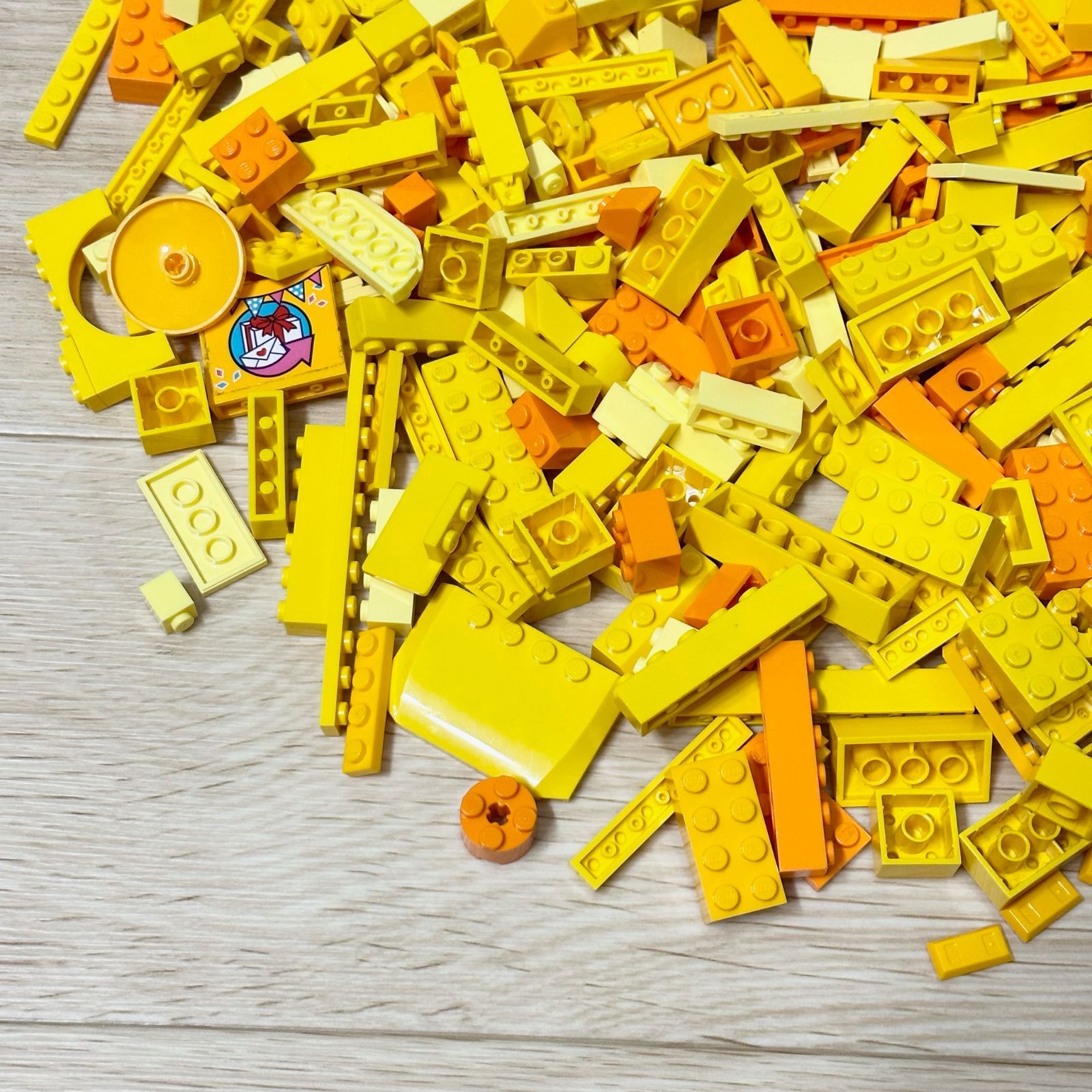 【送料無料/新品】 LEGO ブロック パーツ 中古 黄色系 オレンジ イエロー レゴ 収納・アクセサリ
