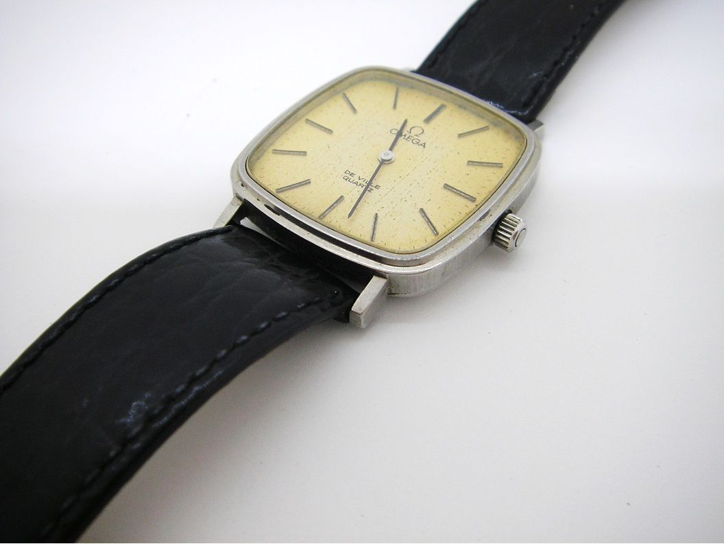 中古】OMEGA DeVille レディース腕時計オメガ デビル QUARTZ クォーツ 