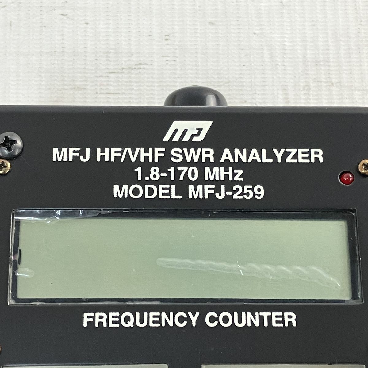 ジャンク MFJ MODEL MFJ-259 SWRアナライザー アマチュア無線 N9329482