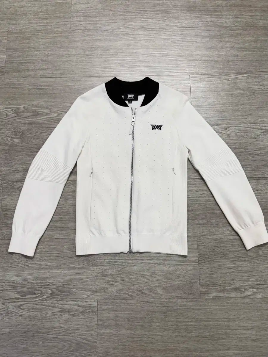 Pxg ニット ジップアップ xs